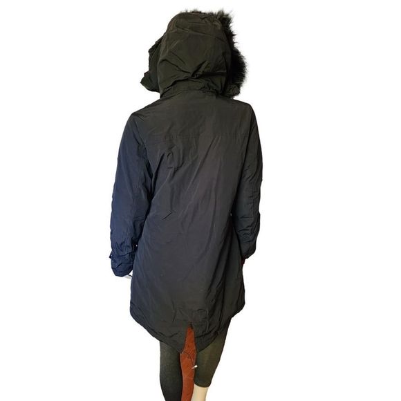 Women's Faux Fur Parka Winter Coat - Picture 5 of 11